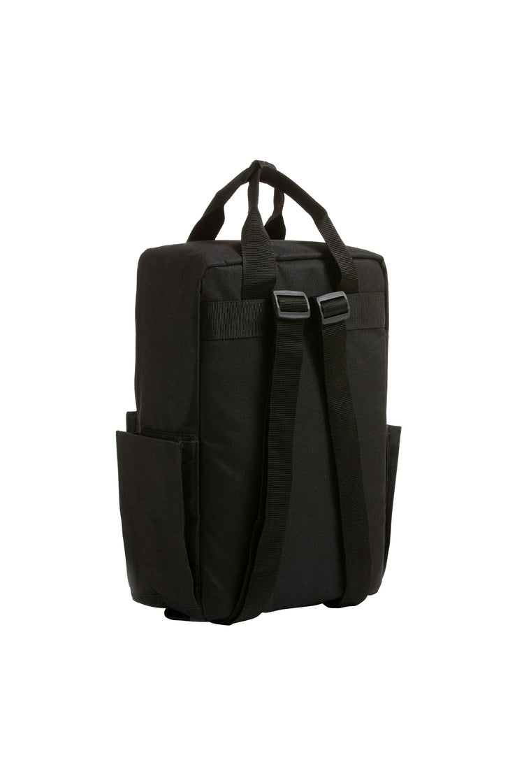 designer black backpack